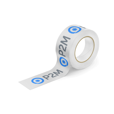 Packtejp med logga 38mm